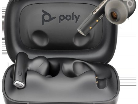 Poly VOYAGER FREE 60 UC, Wireless Earbu, TEAMS (USB-C, BLACK) on Sale