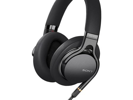 Sony High Resolution Audio Overhead Headphones - MDR1AM2 B - Refurbished Online now