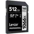 Lexar Professional 1066x SDXC UHS-I Card SILVER Series 512GB Memory Card + 32GB Card Discount