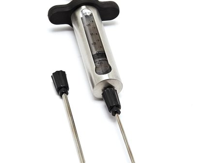 Broil King 61495 Liquid Marinade Injector for Barbeque Grilling, Stainless Steel (BK61495) Fashion