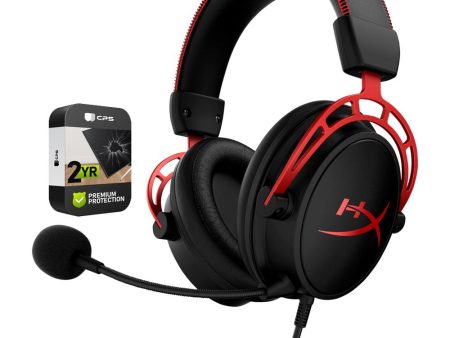 HyperX Cloud Alpha Gaming Headset Black Red with 2 Year Warranty Online Hot Sale