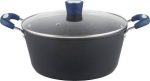 Non Stick Pot 7QT Blue Handle Millvado For Discount