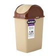 Trash Can Beige 5QT Swing Top Superio Hot on Sale