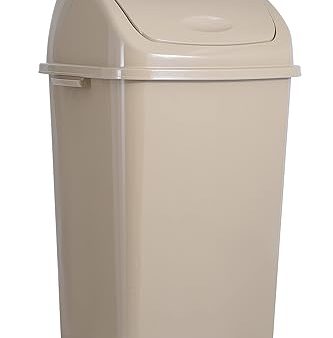 Trash Can Swing Beige 13 Gal Superio Cheap