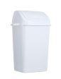 Trash Can Swing White Granite 13 Gal Superio Sale