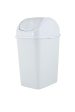 Trash Can Swing 4.5 Gal White Superio Fashion