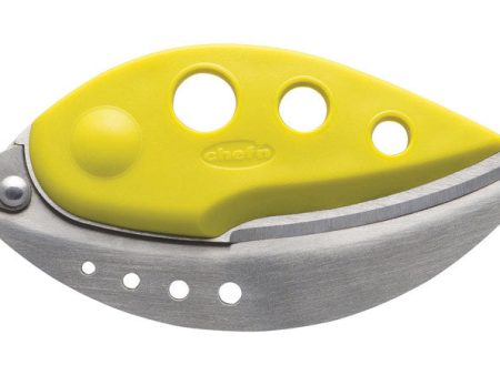 Chef n Looseleaf Yellow ABS Stainless Steel Kale Herb Stripper For Cheap