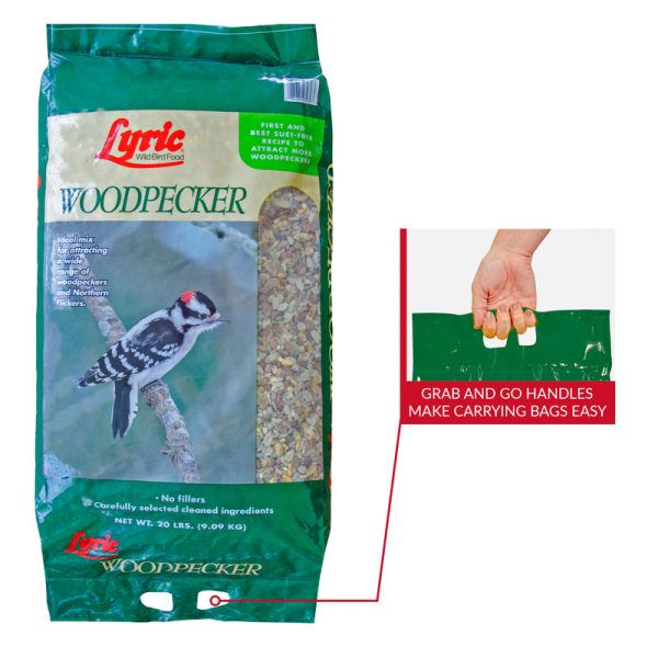 Lyric Woodpecker Fruits and Nuts Wild Bird Food 20 lb Online Hot Sale