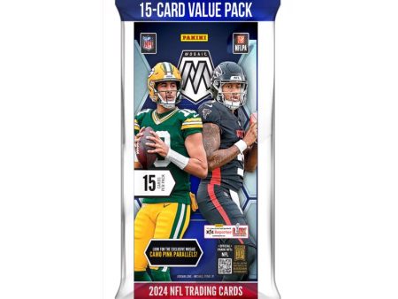 Panini NFL 2024 Mosaic Football Card Game Multicolored 15 pc Online now