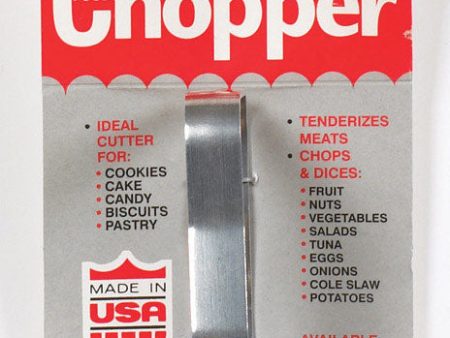 Harold s Kitchen 3 oz Silver Stainless Steel Food Chopper Fashion