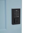 Kwikset 270 SmartCode Matte Black Metal Electronic Touch Pad Deadbolt For Discount