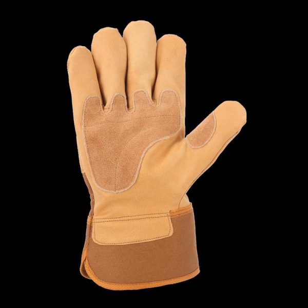 Carhartt Men s Indoor Outdoor Work Gloves Brown XL 1 pair For Sale