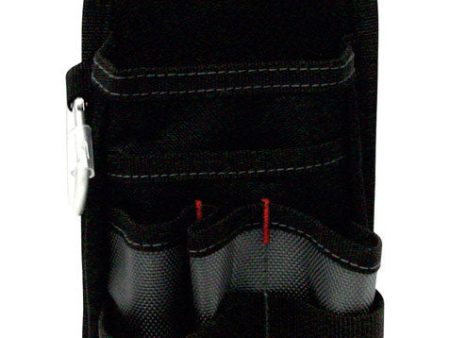 McGuire-Nicholas 8 in. W Polyester Tool Pouch 8 pocket Black 1 pc Supply