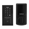 Kwikset 270 SmartCode Matte Black Metal Electronic Touch Pad Deadbolt For Discount