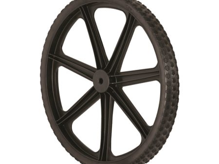 Rubbermaid 20 in. D 200 lb Wheelbarrow Wheel Rubber For Sale