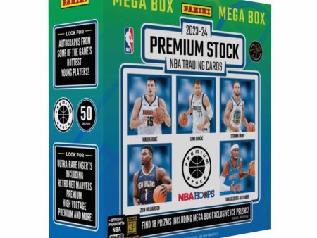 Panini 2024 Premium Stock Basketball Mega Box 50 pc Online