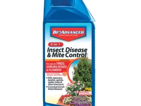 BioAdvanced Insect, Disease & Mite Control Liquid Concentrate 32 oz Fashion