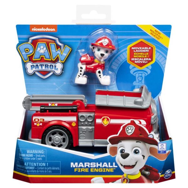 Spin Master Paw Patrol Fire Engine Vehicle Multicolored Fashion