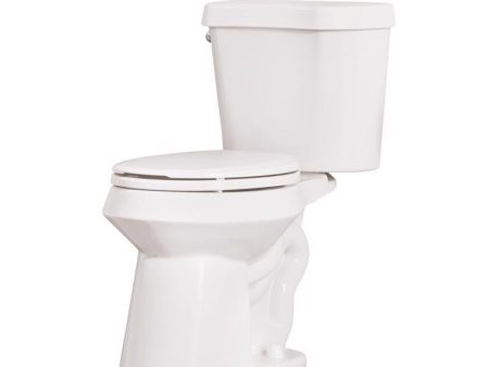 Oakbrook Collection ADA Compliant 1.28 gal White Round Complete Toilet Kit Fashion