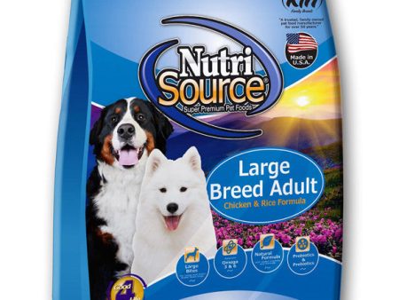 NutriSource Adult Chicken and Rice Cubes Dog Food 26 lb Online Sale