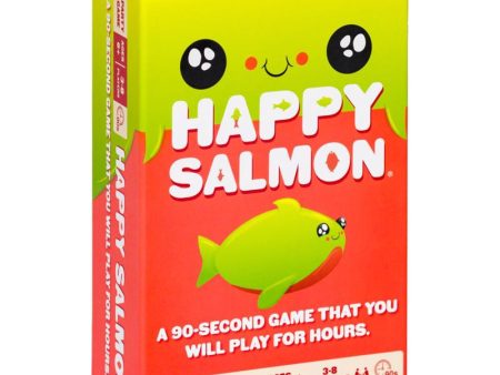 Exploding Kittens Happy Salmon Card Game Cardboard Paper Multicolored 98 pc Online