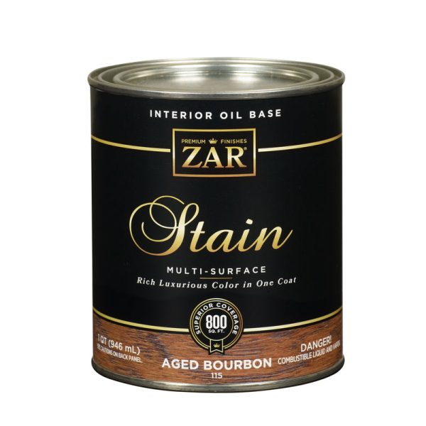 ZAR Semi-Transparent Aged Bourbon Oil-Based Wood Stain 1 qt Online now