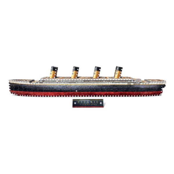 Wrebbit3D Titanic 3D Jigsaw Puzzle Multicolored 440 pc Online Hot Sale