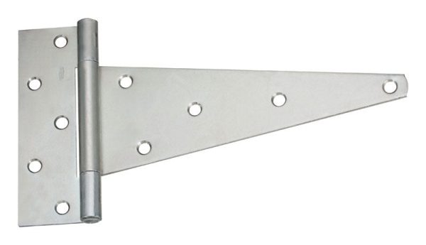 National Hardware 12 in. L Zinc Plated Steel Heavy Duty T Hinge 1 pk Online