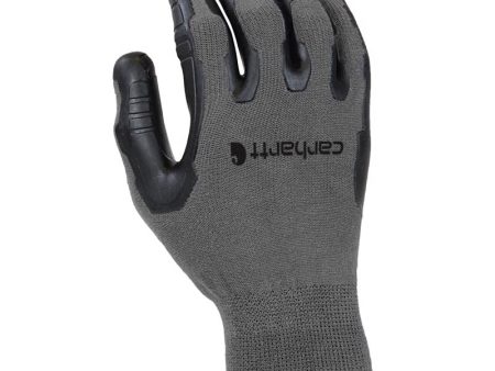 Carhartt Men s Indoor Outdoor Grip Gloves Gray L 1 pair Discount