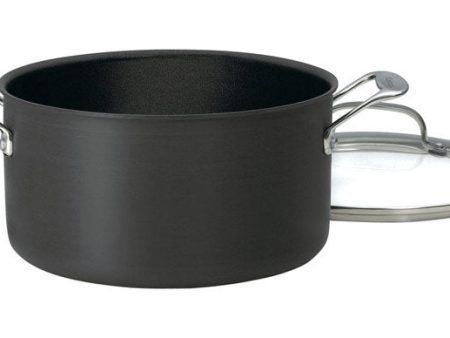 Cuisinart Chef s Classic Stainless Steel Stock Pot 6 qt Black on Sale