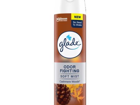 Glade Cashmere Woods Scent Air Freshener Spray 8 oz Aerosol 1 pk on Sale