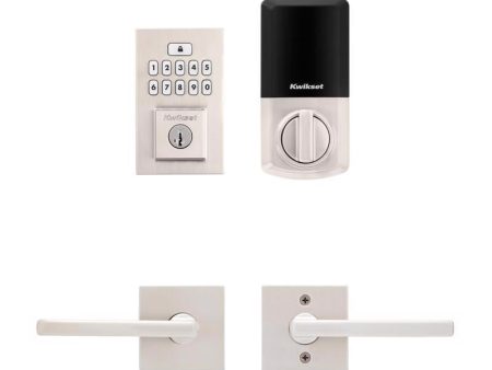 Kwikset SmartCode Satin Nickel Metal Electronic Deadbolt Online