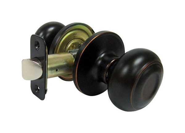 Faultless Fancy Mushroom Polished Brass Passage Door Knob Right Handed Online