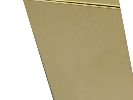 K&S 0.16 in. X 1 2 in. W X 36 in. L Brass Metal Strip For Discount