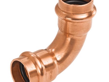 NIBCO 2 in. Press X 2 in. D Press Wrought Copper 90 Degree Elbow 1 pk Online Sale