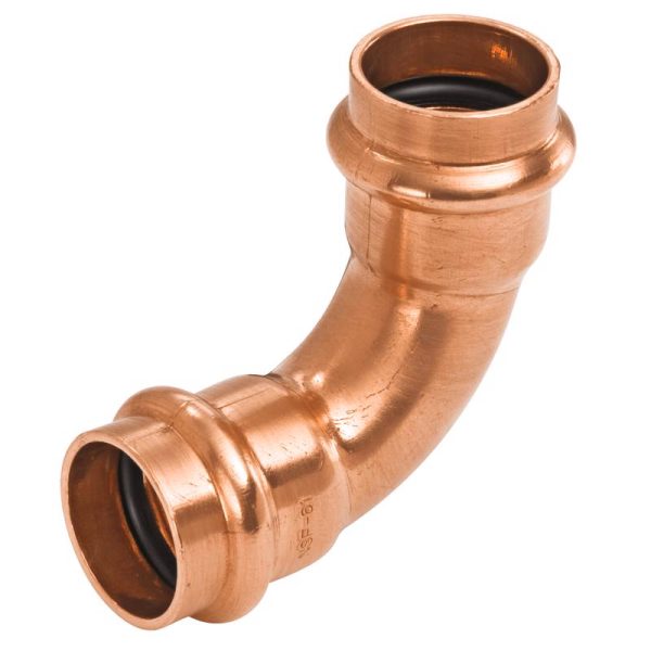 NIBCO 2 in. Press X 2 in. D Press Wrought Copper 90 Degree Elbow 1 pk Online Sale