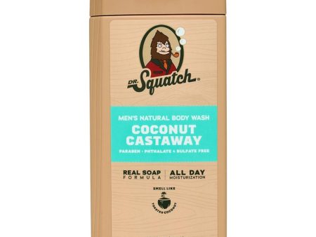 Dr. Squatch Scent-Lock Coconut Castaway Scent Body Wash 14 fl. oz. 1 pk Online