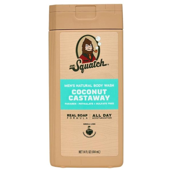 Dr. Squatch Scent-Lock Coconut Castaway Scent Body Wash 14 fl. oz. 1 pk Online