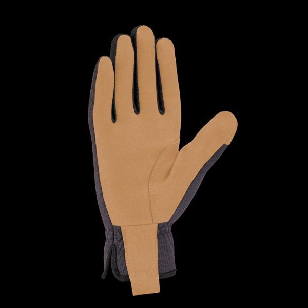 Carhartt Men s Indoor Outdoor Open Cuff Work Gloves Beige Black L 1 pair Sale