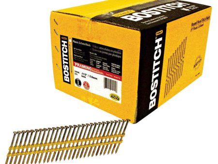 Bostitch 2-3 8 in. L Angled Strip Hot-Dip Galvanized Framing Nails 21 deg 5,000 pk Online now