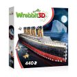 Wrebbit3D Titanic 3D Jigsaw Puzzle Multicolored 440 pc Online Hot Sale