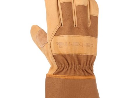 Carhartt Men s Indoor Outdoor Work Gloves Brown XL 1 pair For Sale