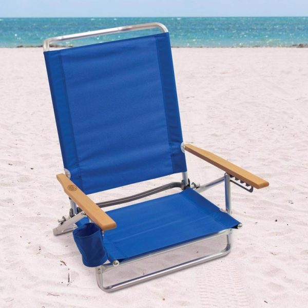 Rio Brands 5-Position Assorted Beach Folding Chair For Cheap