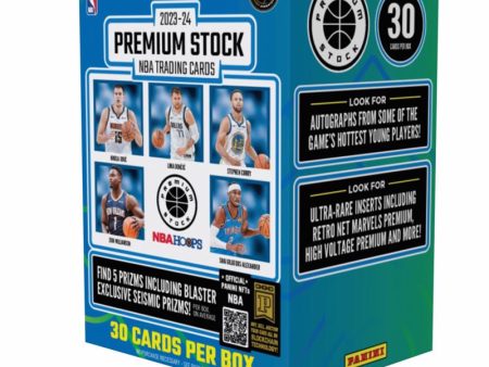 Panini 2023 24 Premium Stock Basketball Blaster Box 30 pc For Cheap