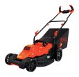 Black+Decker 17 in. Electric Lawn Mower Hot on Sale