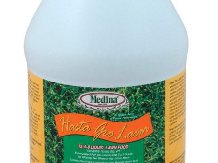 Medina Hasta Grow Lawn All-Purpose Lawn Food For All Grasses 16000 sq ft Online Hot Sale