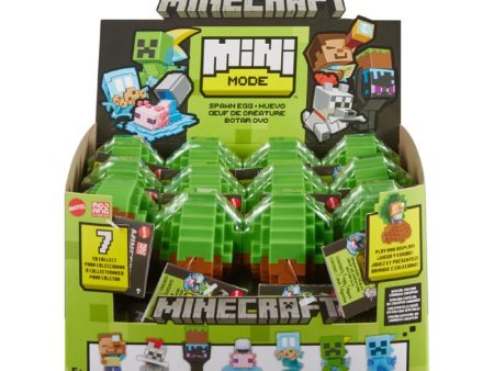 Minecraft Mini Mode Spawn Egg Action Figures Assorted Fashion