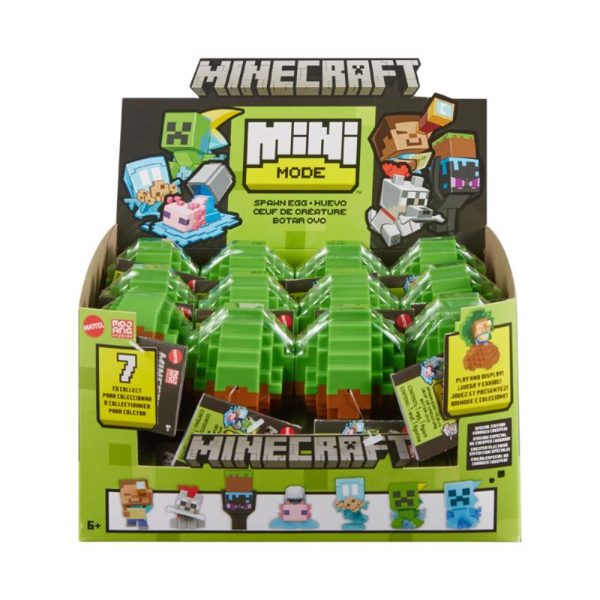 Minecraft Mini Mode Spawn Egg Action Figures Assorted Fashion