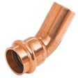 NIBCO Press System 1-1 4 in. FTG X 1-1 4 in. D Press Wrought Copper 45 Degree Elbow 1 pk Discount