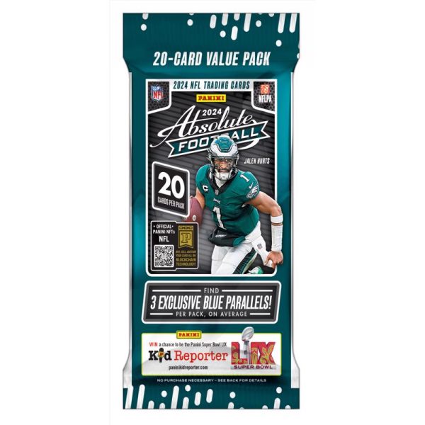 Panini NFL 2024 Absolute Football Trading Cards Multicolored Online Sale